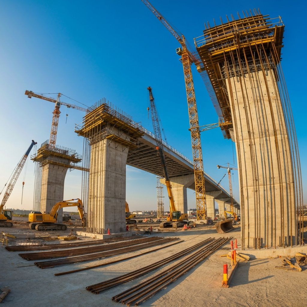 Dead Sea Highway Bridge - Infrastructure project by Al-Manara Construction
